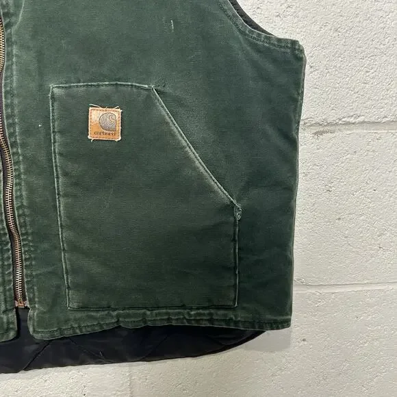 Vintage Carhartt Quilted Artic Vest “Spruce Green” V02 SPC
